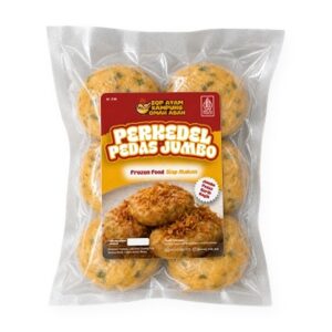 Frozen Omah Abah – perkedel pedas jumbo isi 6