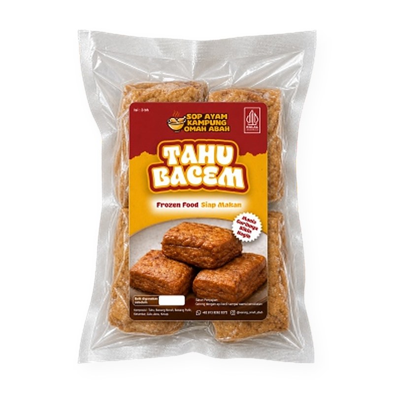 Frozen Omah Abah – tahu bacem isi 9