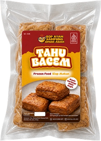 Frozen food Omah Abah tahu bacem isi 9