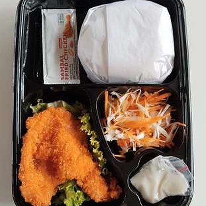 Nasi box Omah Abah Bento Katsu