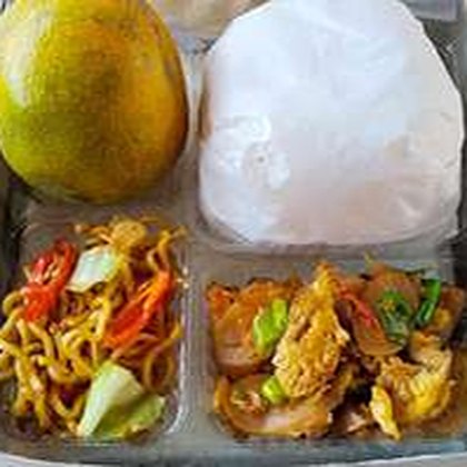 Nasi box Omah Abah Maba D