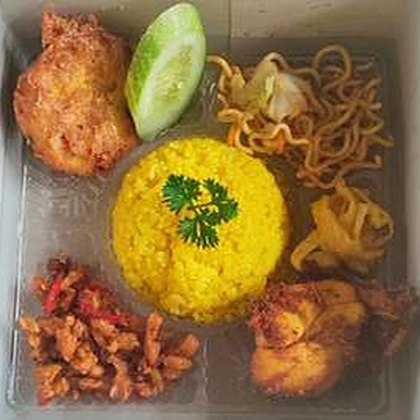 Nasi box Omah Abah Naskun A